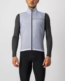 CASTELLI Cycling gilet - SQUADRA STRECH - grey