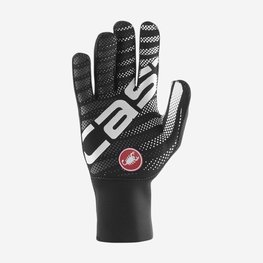 CASTELLI Cycling long-finger gloves - DILUVIO C - black