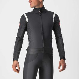 CASTELLI Cycling thermal jacket - ALPHA RoS 2 - anthracite