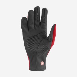 CASTELLI Cycling long-finger gloves - MORTIROLO WINTER - red