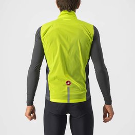 CASTELLI Cycling gilet - SQUADRA STRECH - yellow