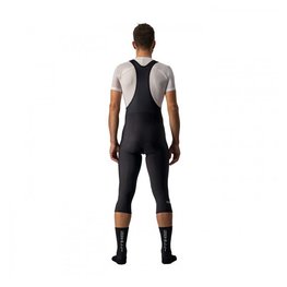 CASTELLI Cycling long bib trousers - ENTRATA THERMAL - black