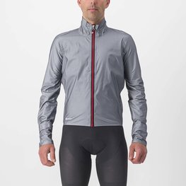 CASTELLI Cycling rain jacket - TEMPESTA LITE - grey