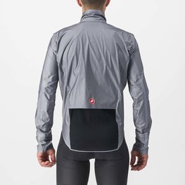 CASTELLI Cycling rain jacket - TEMPESTA LITE - grey