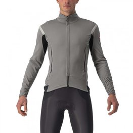 CASTELLI Cycling thermal jacket - PERFETTO ROS 2 CONV. - grey