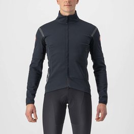 CASTELLI Cycling thermal jacket - PERFETTO ROS 2 CONV. - anthracite
