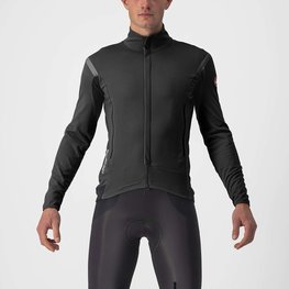 CASTELLI Cycling thermal jacket - PERFETTO ROS 2 - anthracite