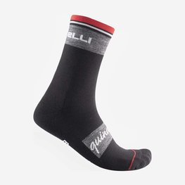 CASTELLI Cyclingclassic socks - QUINDICI SOFT MERINO - black