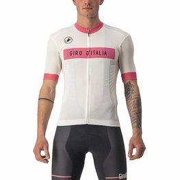 CASTELLI Cycling short sleeve jersey - GIRO D'ITALIA 2024 - white