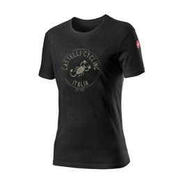 CASTELLI Cycling short sleeve t-shirt - ARMANDO - black