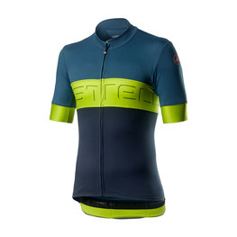 CASTELLI Cycling short sleeve jersey - PROLOGO VI - blue/green