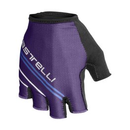 CASTELLI Cycling fingerless gloves - DOLCISSIMA 2  LADY - purple