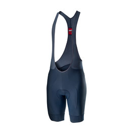CASTELLI Cycling bib shorts - ENTRATA - blue
