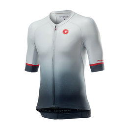 CASTELLI Cycling short sleeve jersey - AERO RACE 6.0 - grey