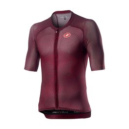 CASTELLI Cycling short sleeve jersey - CLIMBER'S 3.0 - bordeaux
