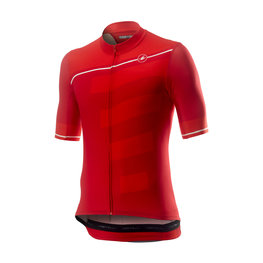 CASTELLI Cycling short sleeve jersey - TROFEO - red