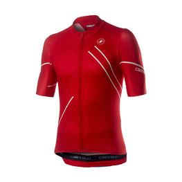 CASTELLI Cycling short sleeve jersey - PASSO - red
