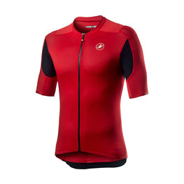 CASTELLI Cycling short sleeve jersey - SUPERLEGGERA 2 - red/black