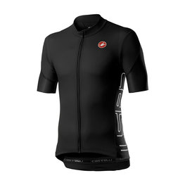 CASTELLI Cycling short sleeve jersey - ENTRATA V - black