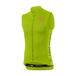 CASTELLI Cycling sleeveless jersey - ENTRATA V - green