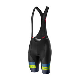 CASTELLI Cycling bib shorts - COMPETIZIONE - green/black