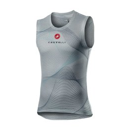 CASTELLI Cycling sleeve less t-shirt - PRO MESH - grey