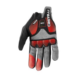 CASTELLI Cycling long-finger gloves - ARENBERG GEL LF - black