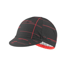 CASTELLI Cycling hat - UPF CYCLING - orange/black