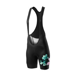 CASTELLI Cycling bib shorts - FIORITA LADY - black