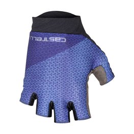 CASTELLI Cycling fingerless gloves - ROUBAIX GEL 2 LADY - purple