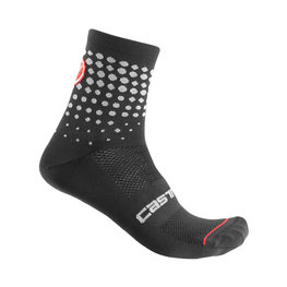 CASTELLI Cyclingclassic socks - PUNTINI LADY - black