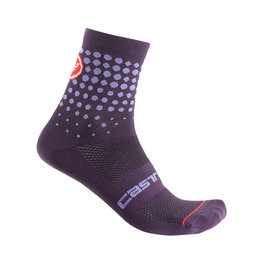 CASTELLI Cyclingclassic socks - PUNTINI LADY - purple