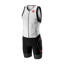 CASTELLI Cycling skinsuit - FREE SANREMO - black/white