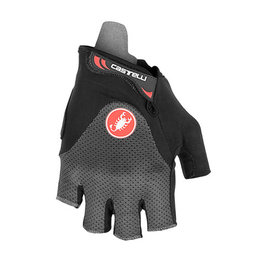 CASTELLI Cycling fingerless gloves - ARENBERG GEL - grey