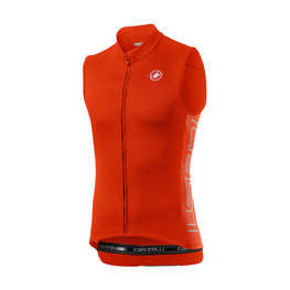 CASTELLI Cycling sleeveless jersey - ENTRATA V - red