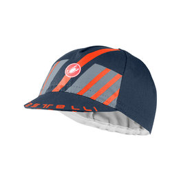 CASTELLI Cycling hat - HORS CATEGORIE - orange/blue/grey