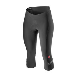 CASTELLI Cycling 3/4 lenght shorts without bib - VELOCISSIMA 2 LADY - grey