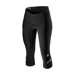CASTELLI Cycling 3/4 lenght shorts without bib - VELOCISSIMA 2 LADY - black