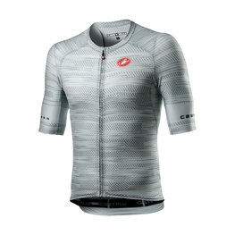 CASTELLI Cycling short sleeve jersey - CLIMBER'S 3.0 SL JRS - grey