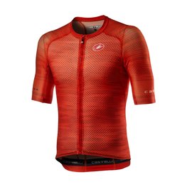 CASTELLI Cycling short sleeve jersey - CLIMBER'S 3.0 SL JRS - red