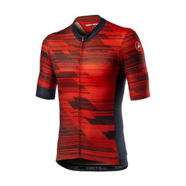 CASTELLI Cycling short sleeve jersey - RAPIDO - red/blue