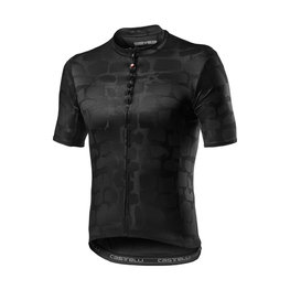 CASTELLI Cycling short sleeve jersey - PAVE'  - black