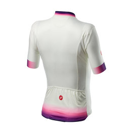 CASTELLI Cycling short sleeve jersey - GRADIENT LADY - ivory