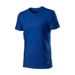 CASTELLI Cycling short sleeve t-shirt - SPRINTER TEE - blue