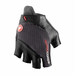 CASTELLI Cycling fingerless gloves - ROSSO CORSA PRO V - grey