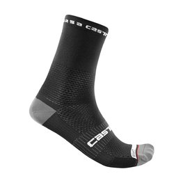 CASTELLI Cyclingclassic socks - ROSSO CORSA PRO 15 - black