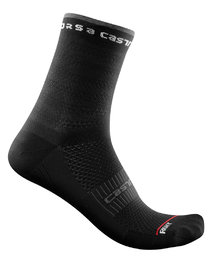 CASTELLI Cyclingclassic socks - ROSSO CORSA 11 LADY - black