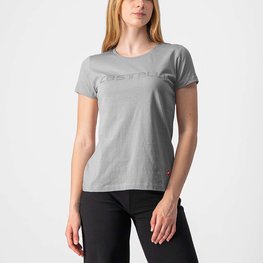 CASTELLI Cycling short sleeve t-shirt - SPRINTER W TEE LADY - grey