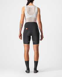 CASTELLI Cycling shorts without bib - VELOCISSIMA 3 LADY - silver/black