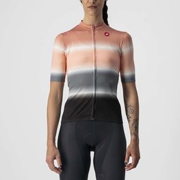 CASTELLI Cycling short sleeve jersey - DOLCE LADY - grey/black/pink